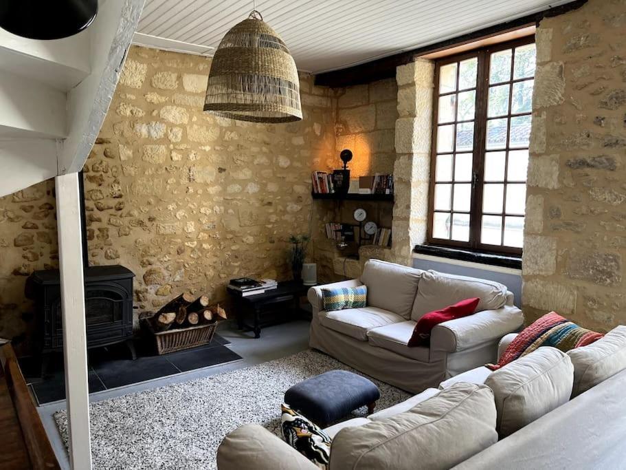 Cozy Town Centre Cottage Beaumont-du-Périgord Buitenkant foto